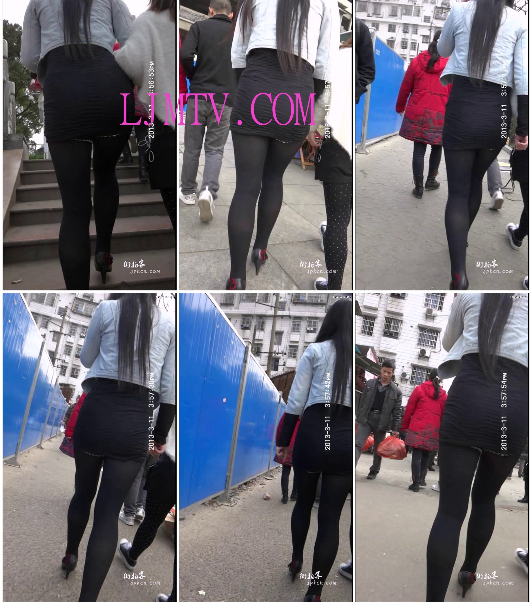 街拍客精选紧身裤热裤全集视频301-400-a00002-1