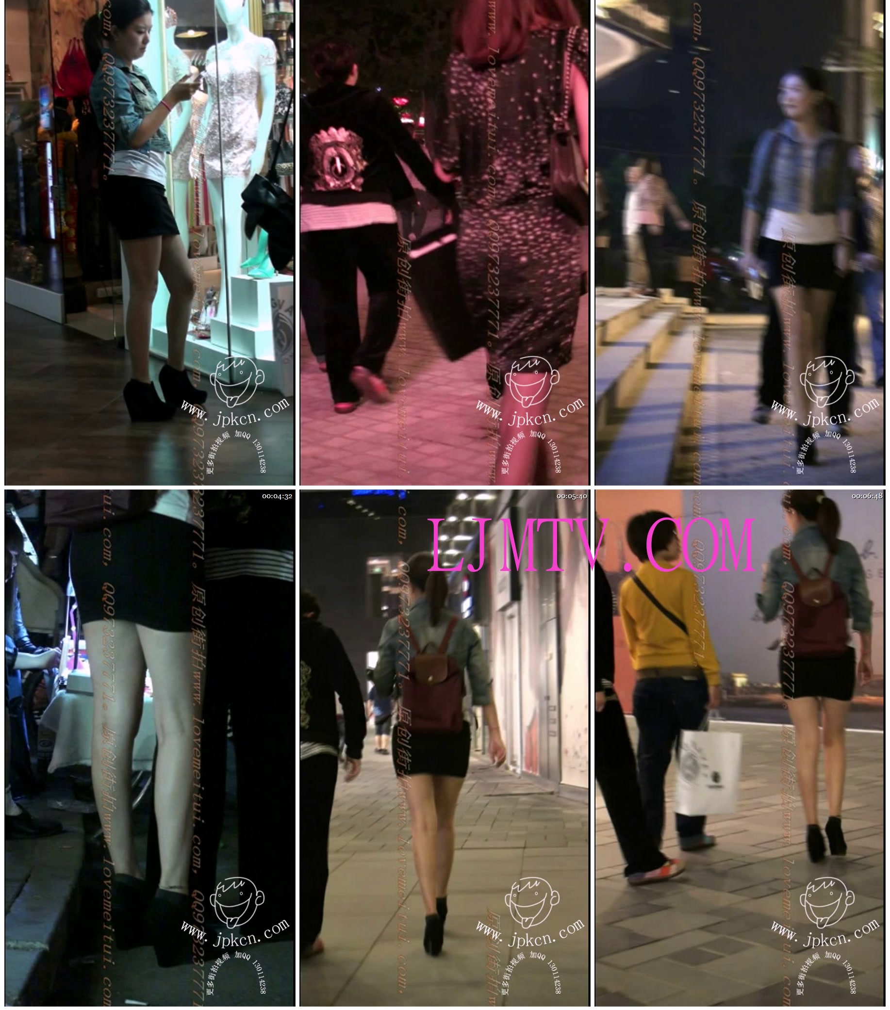 街拍客-夜场美女超短裙街拍秀03-高清13-197-03886