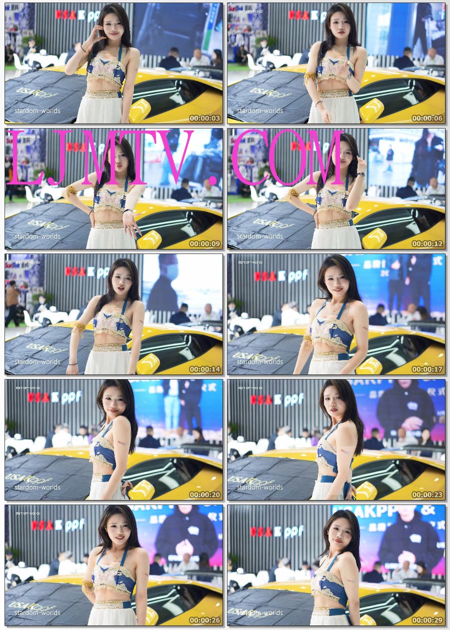 2024深圳改装车展AutoShowRacingModel美女车模车展模特50