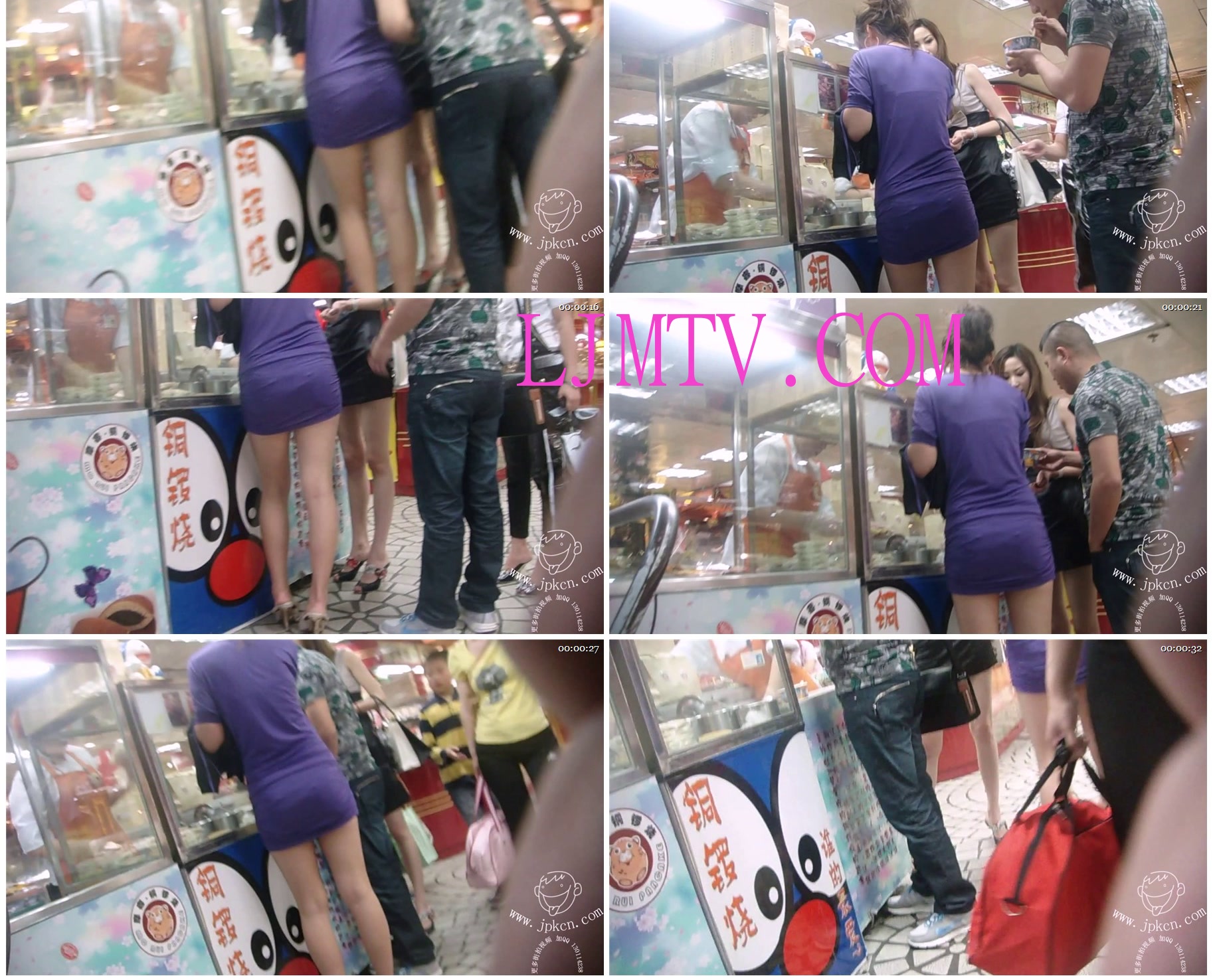 街拍客视频珍藏版超短裙专辑-2(1)