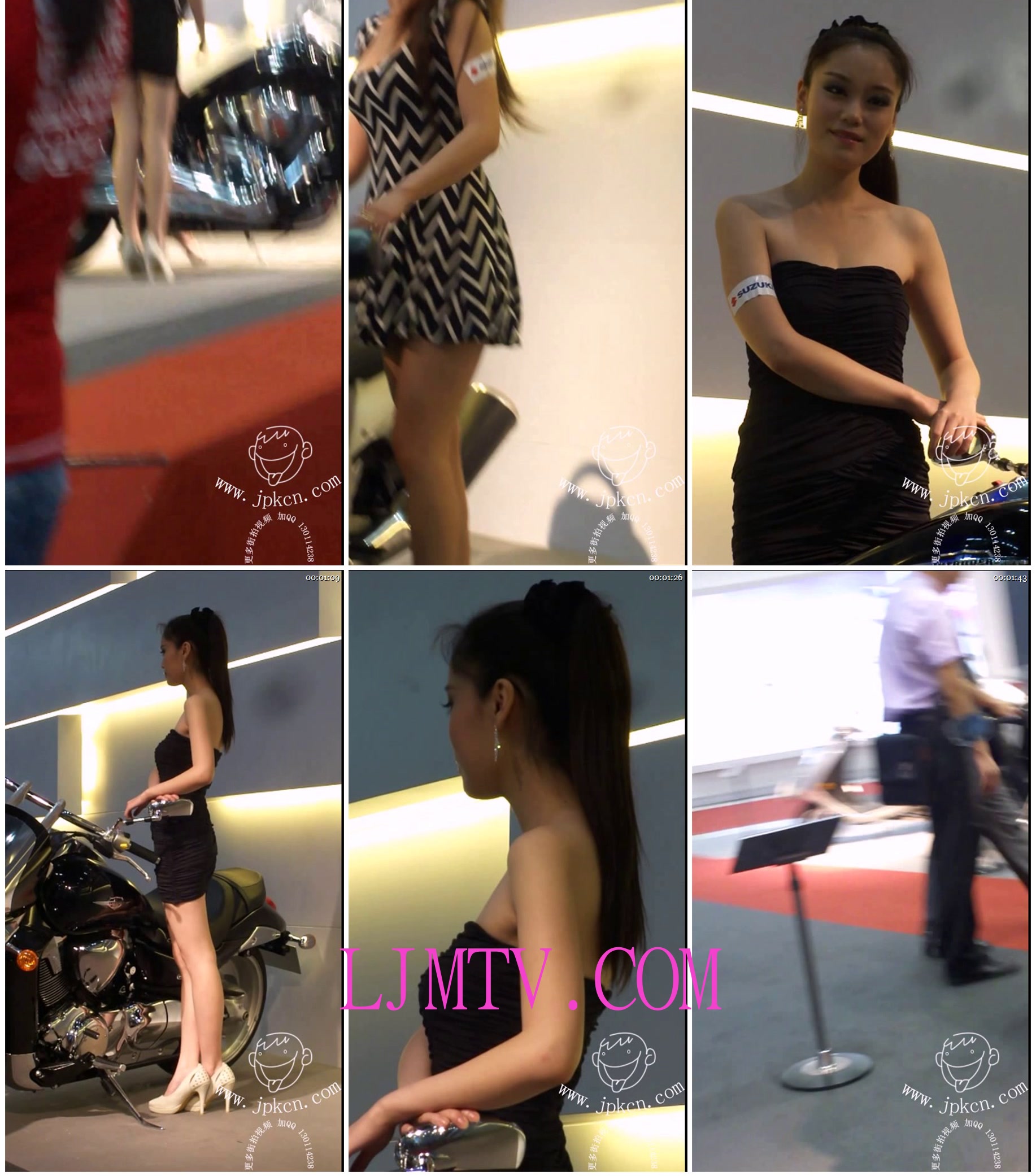 海阔天空国际摩托车博览会美女模特合集-MAH09643