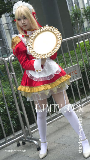 Cosplay女仆尼禄ネロコスプレ2023萤火虫漫展