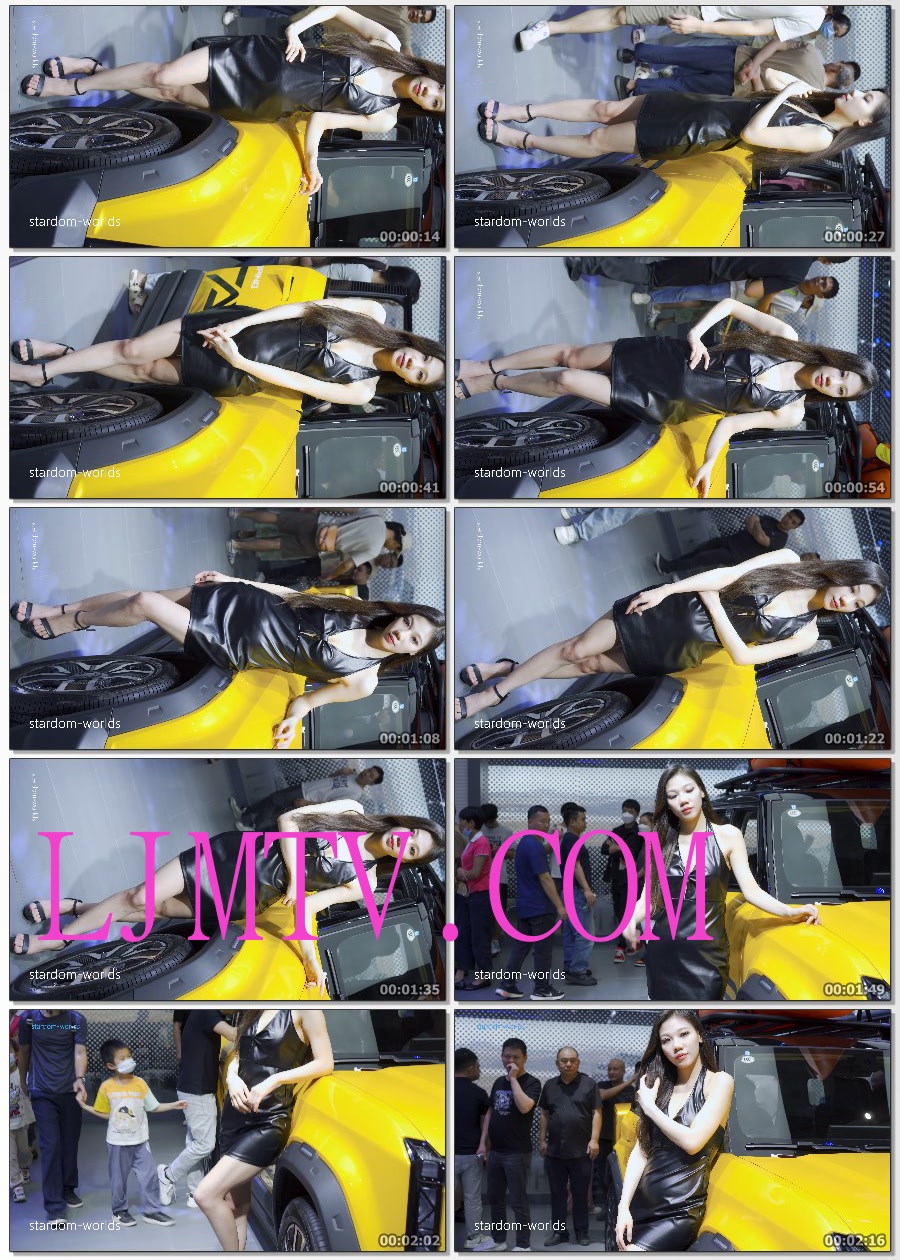 2024东莞国际车展春季AutoShowRacingModel车展模特美女车模48