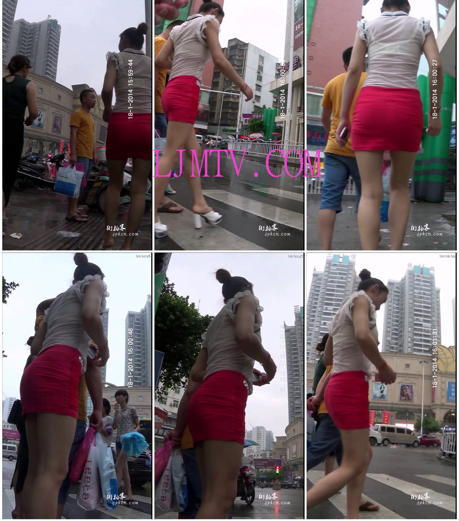 街拍客精选紧身裤热裤全集视频301-400-a00074