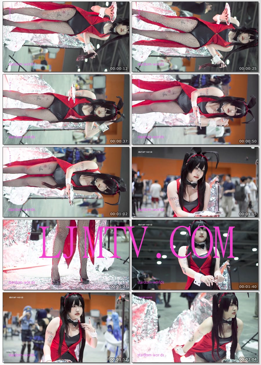 时崎狂三バニーガールコスプレ兔女郎约会大作战cosplay萤火虫漫展