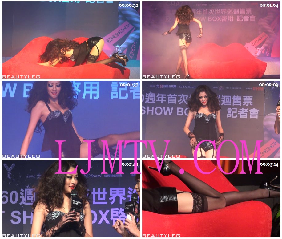 [Beautyleg]新闻视频 2012.01.30 No.88 赖琳恩 化身法国巴黎疯马女郎-88
