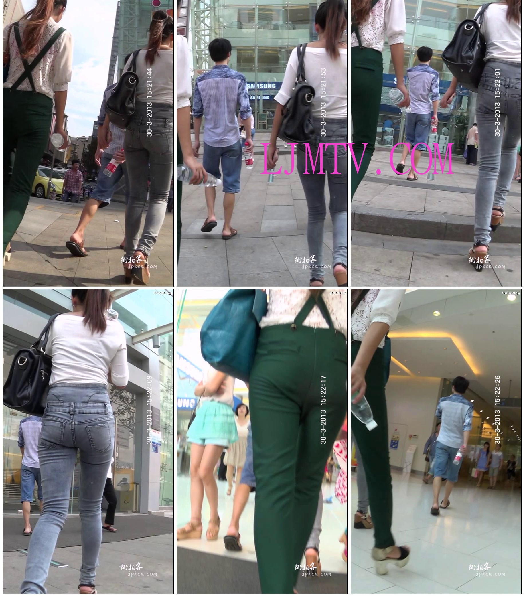 街拍客精选紧身裤热裤全集视频001-200-jx0103