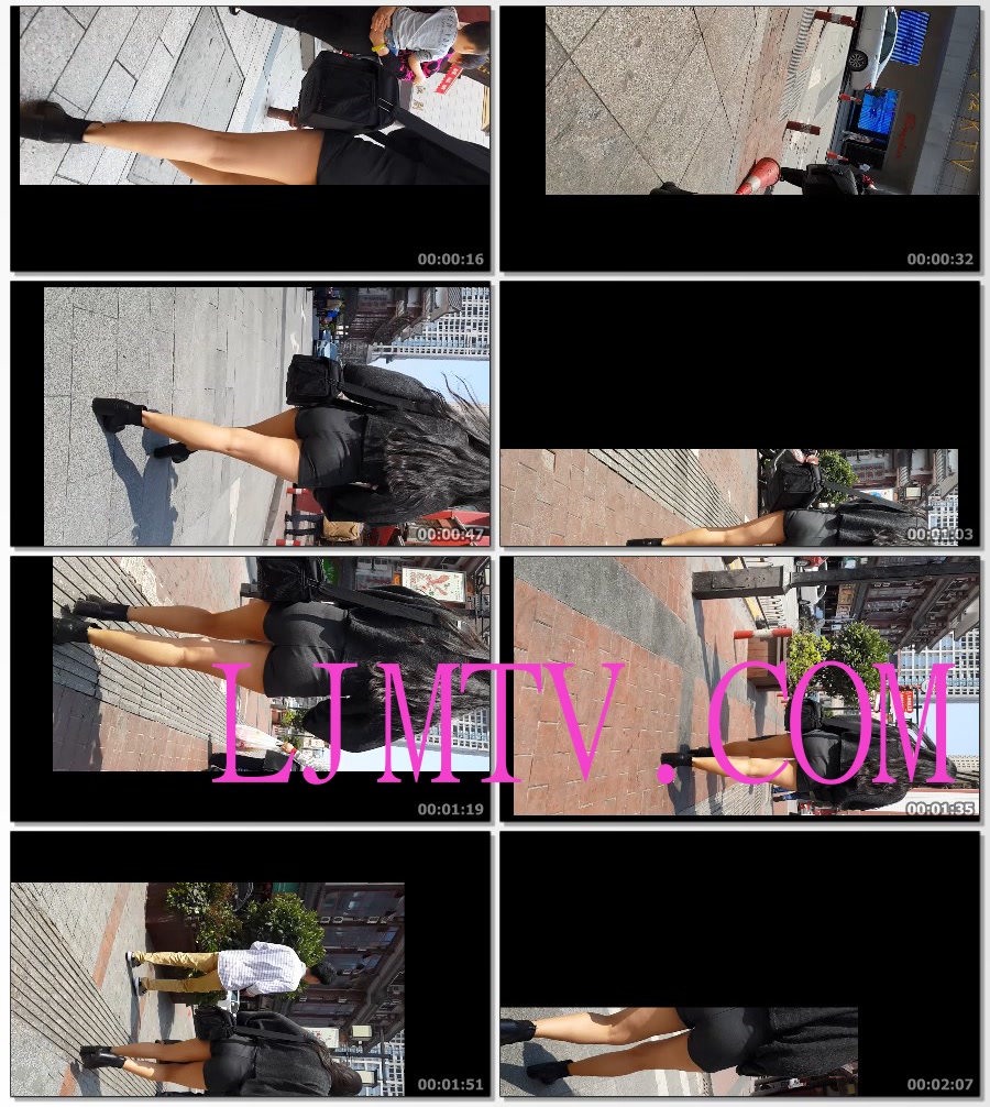 麋小鹿大师2013-2014街拍视频合集1-高跟大屁股美少妇