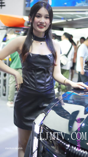 2024东莞国际车展春季那些车展模特美女车模46AutoShowRacingModel