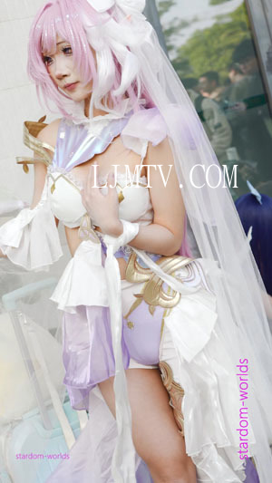 崩坏エリシア爱莉希雅花嫁cosplayコスプレ2026萤火虫漫展