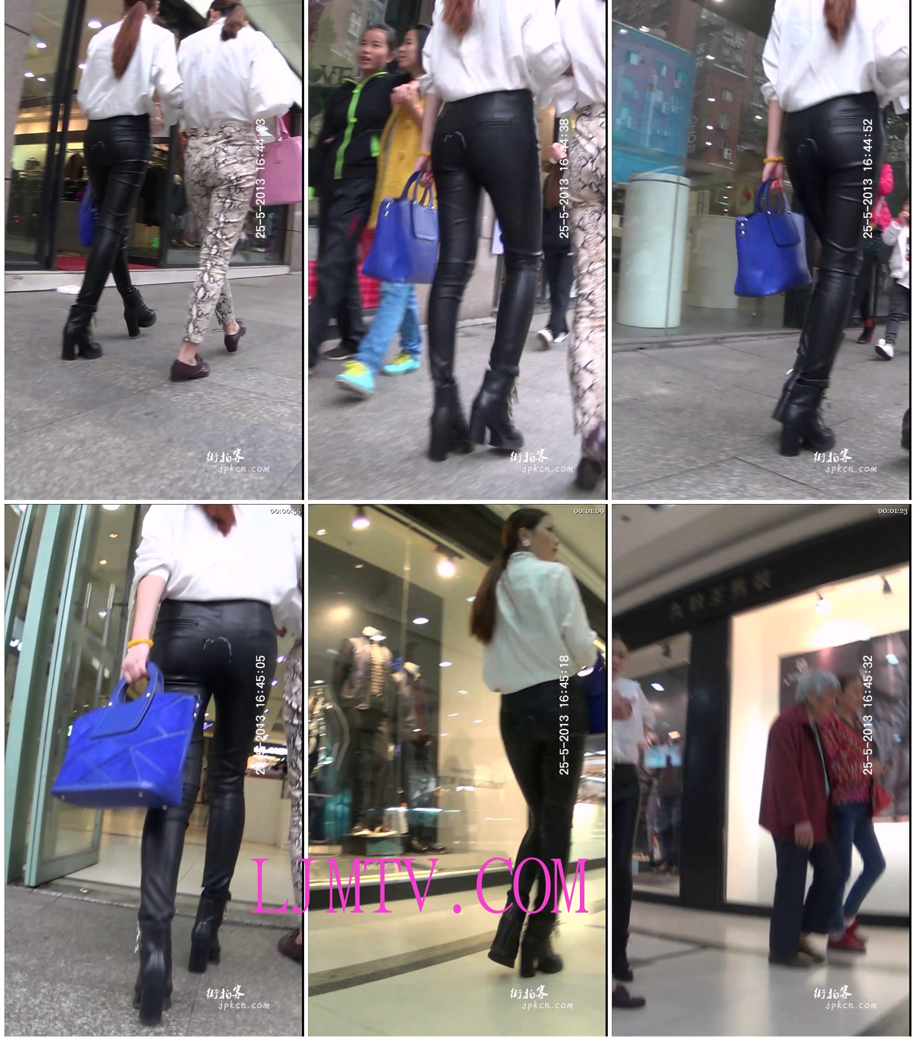 街拍客精选紧身裤热裤全集视频001-200-jx0012