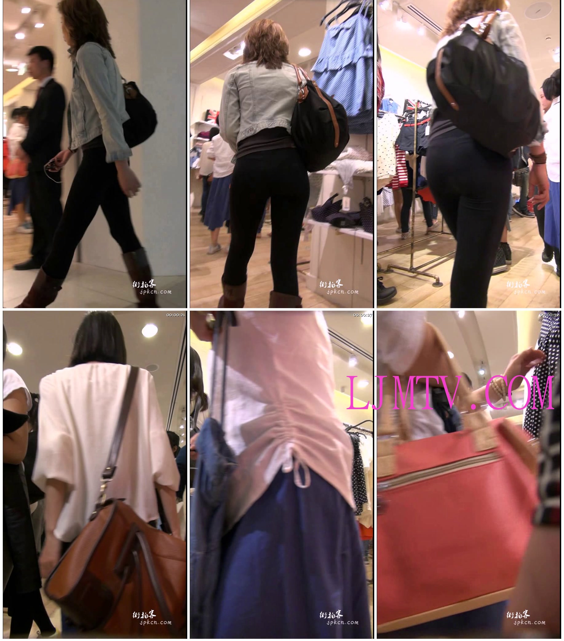 街拍客精选紧身裤热裤全集视频601-700-a00033-1