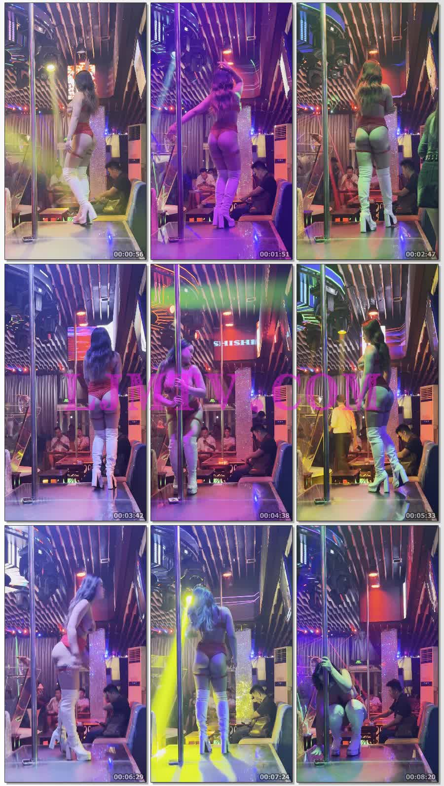 丰满大胸的女孩超小情趣奶罩红色高腰裤白皮靴-4K视频