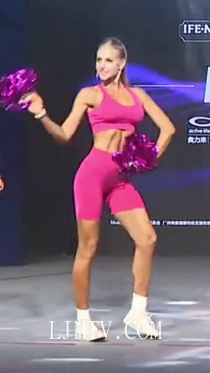 女子健身2023广州健身健美比赛（女子健身模特B组）