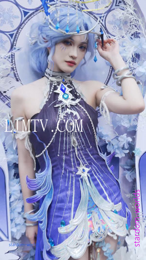 王者荣耀貂蝉穆夏馥梦繁花Cosplay栗汁2025萤火虫漫展