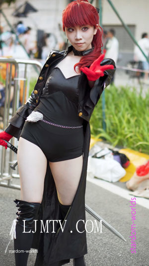 ペルソナ5芳泽かすみコスプレ女神异闻录5芳泽霞怪盗服cosplay2025广州CICF漫展