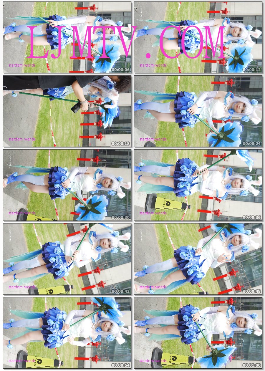 4K王者荣耀公孙离花间舞Cosplay2025五一萤火虫漫展