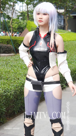 电驭叛客边缘行者露西cosplayコスプレ2024萤火虫漫展