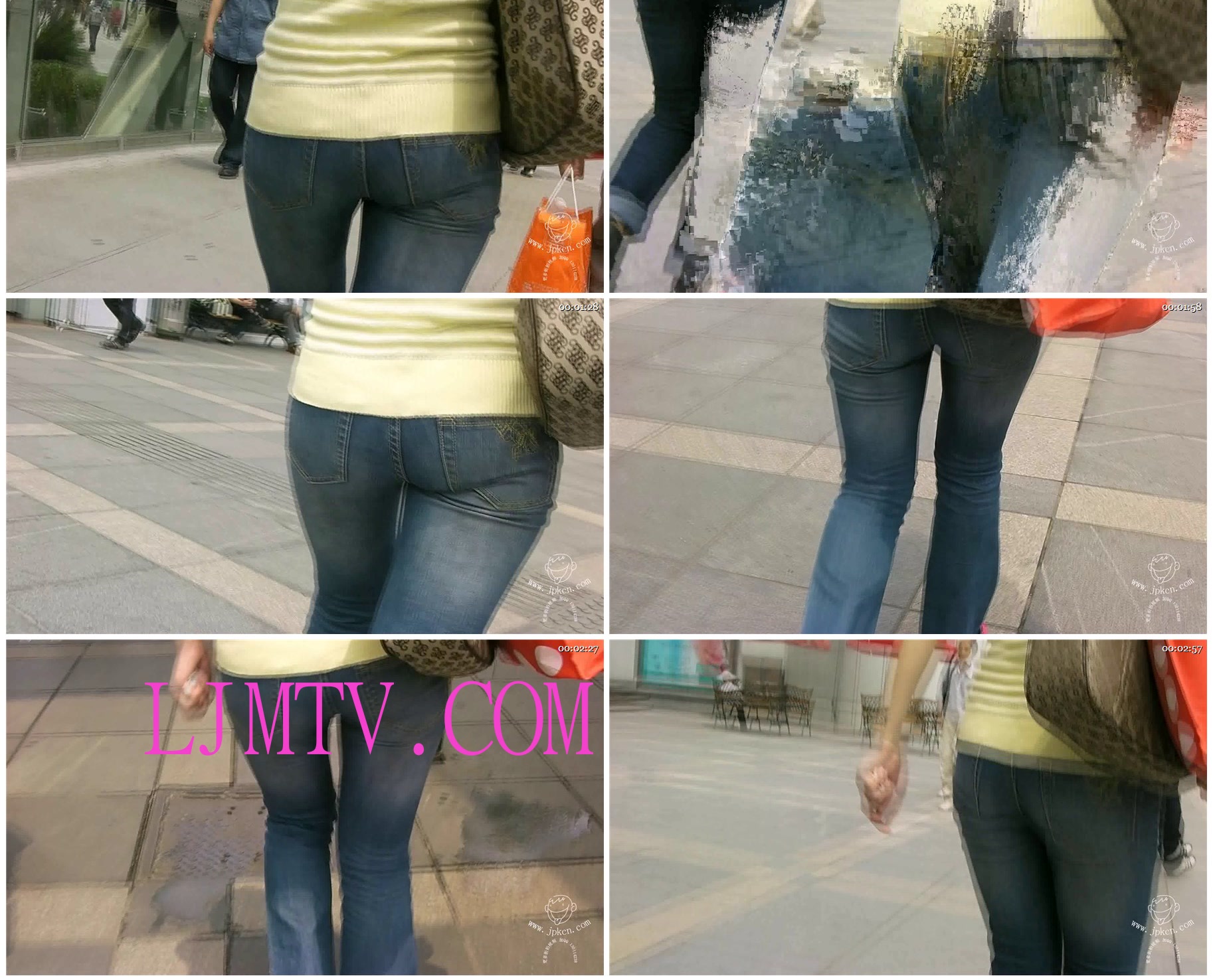 完美大师臀部特写原创街拍视频合集-a00041