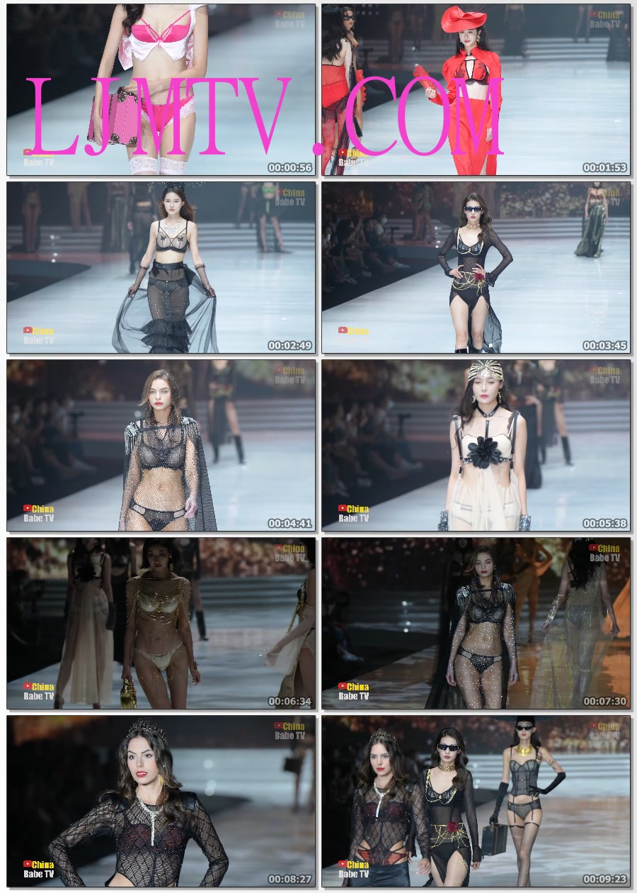 4k视频2024深圳周-布迪设计欧式内衣秀