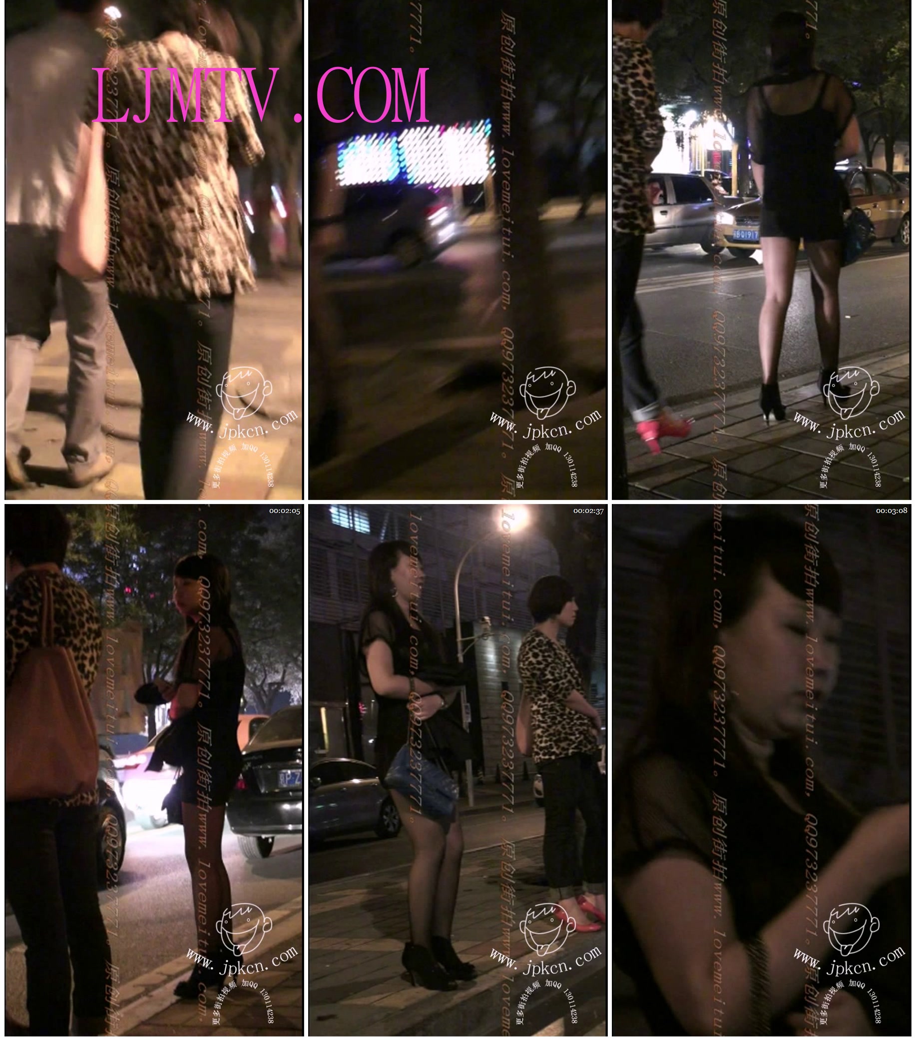 街拍客-夜场美女超短裙街拍秀03-高清13-187-03868
