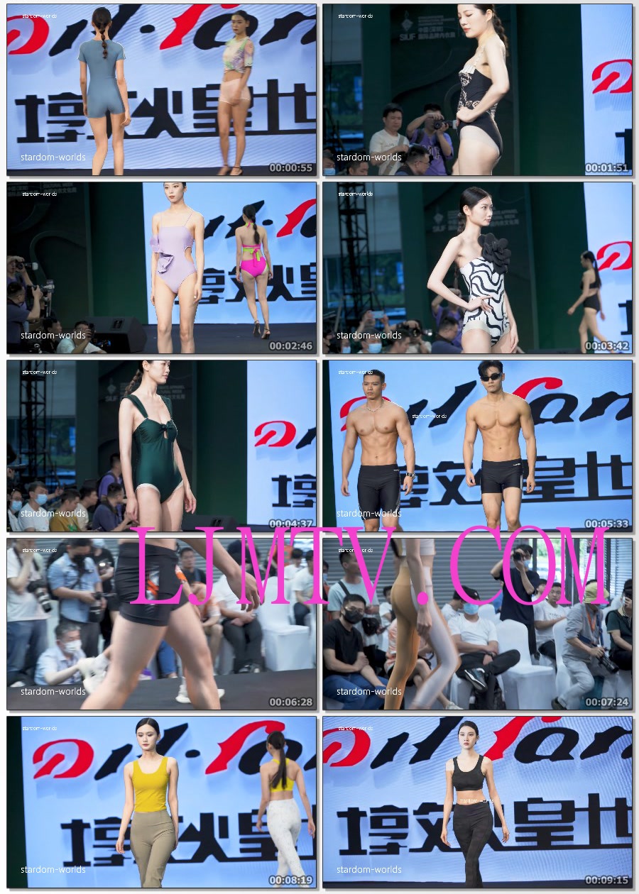2024深圳内衣展晋江泳装秀敦煌内衣秀美女模特时尚走秀Show下着モデル
