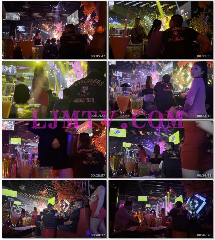 酒吧里四处找男人爆金币的红唇性感舞女-4K视频