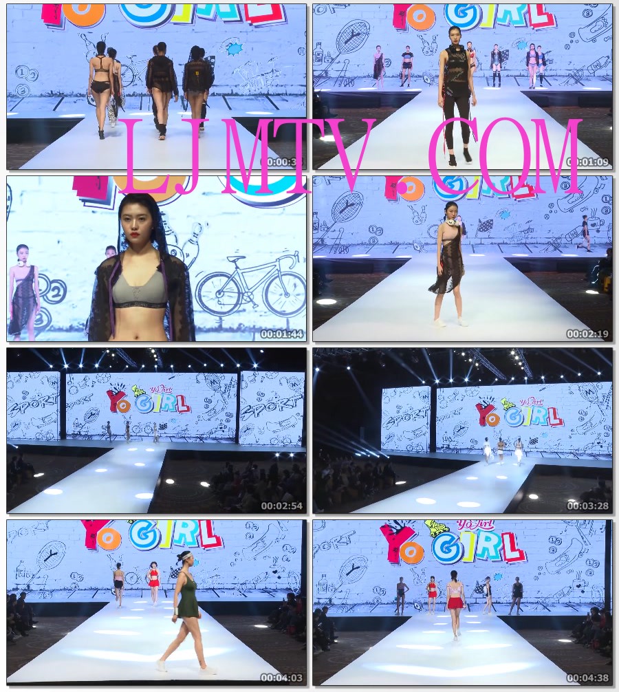 内衣秀2019SIUF深圳内衣展YOGIRL运动内衣秀