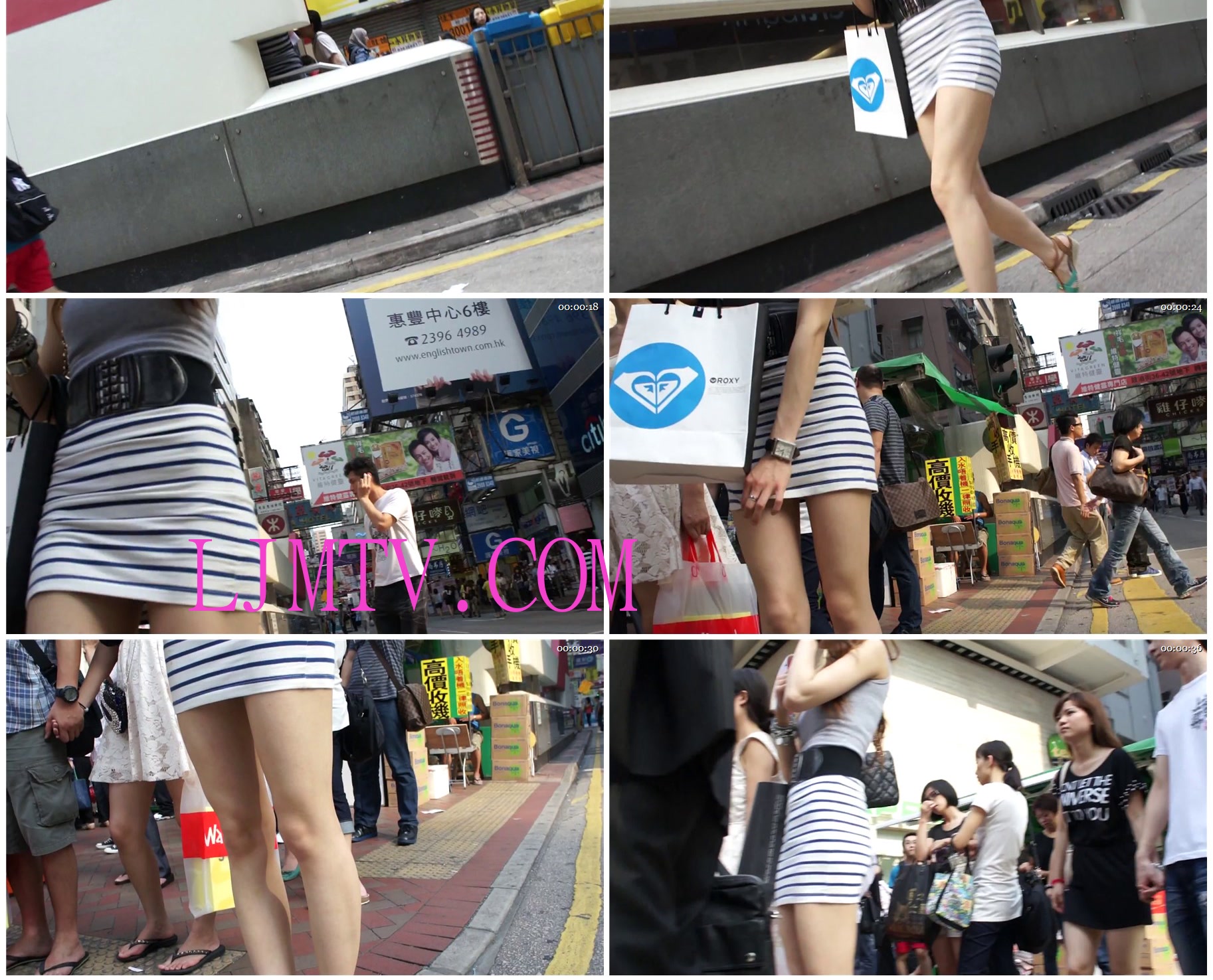 街拍客极品街拍视频JPP1-JPP217-相当正的，绝对美腿 32M