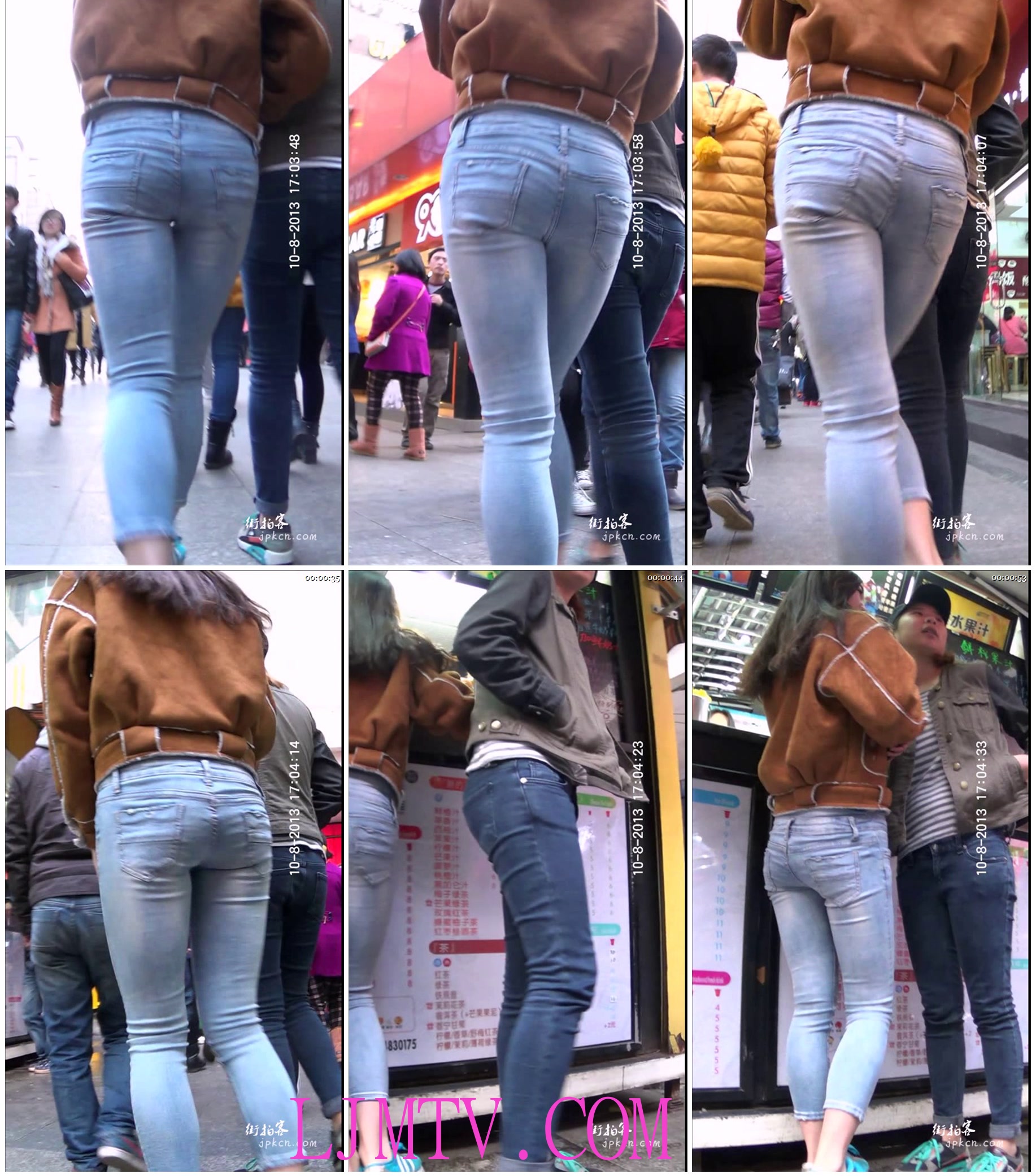 街拍客精选紧身裤热裤全集视频901-1000-a00112-2