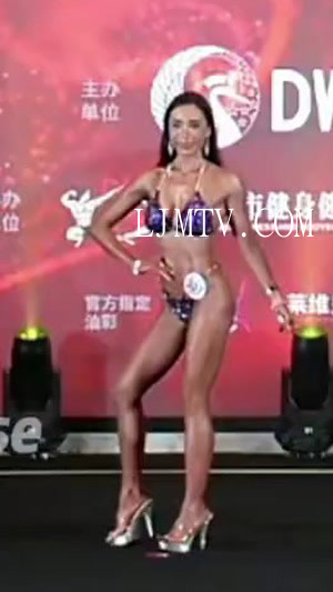 女子健身2025DWOWS健美健身冠军系列赛江门站女子比基尼Part2
