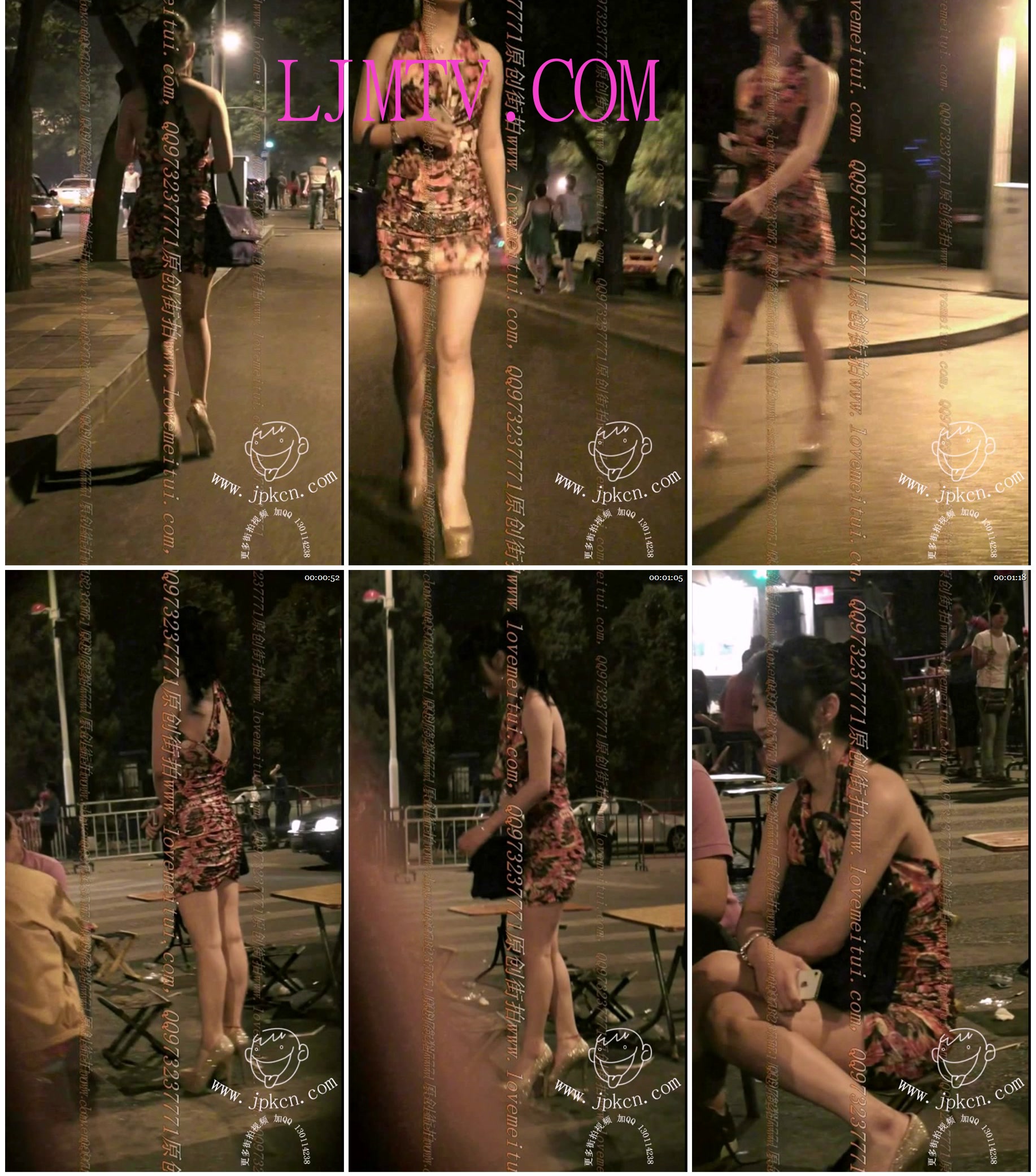 街拍客-夜场美女超短裙街拍秀01-高清13-100-03696