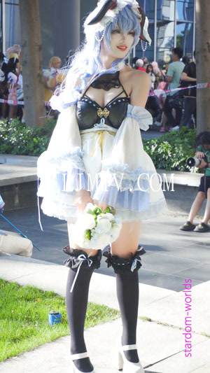 原神甘雨コスプレcosplay2024广州CICF漫展
