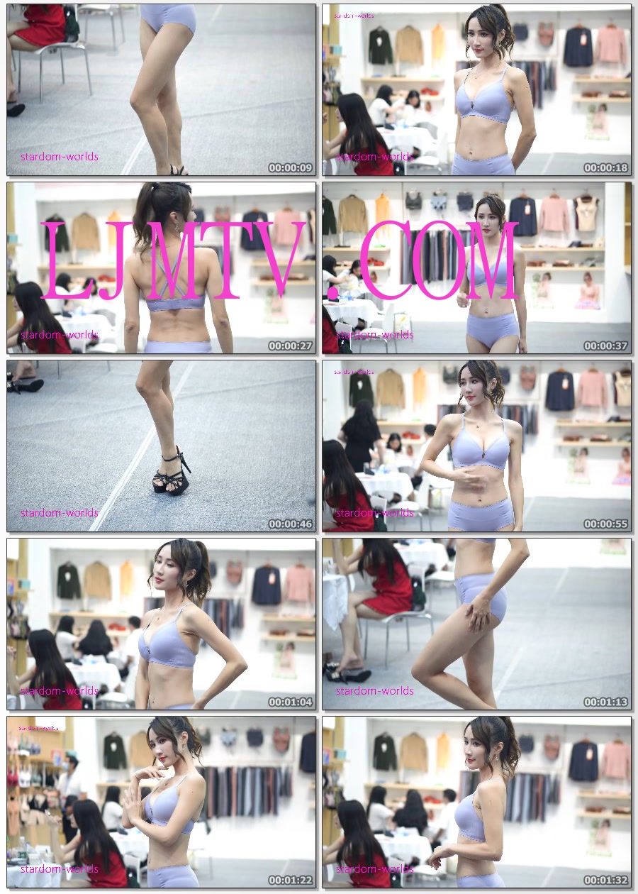 2022深圳内衣展爱尔美性感美女模特内衣秀时尚秀场6ModelShow下着モデル