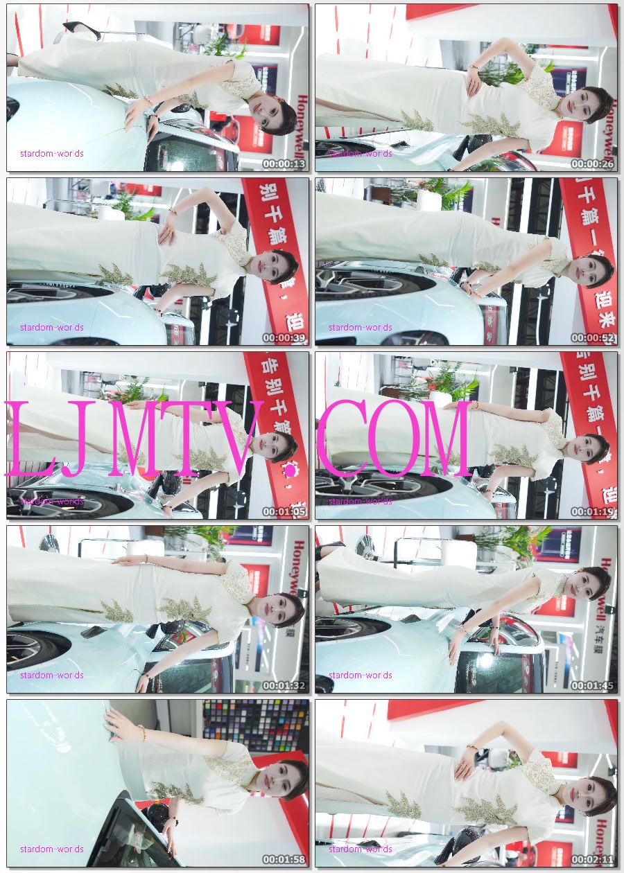 2025深圳改装车展AutoShowRacingModel旗袍美女靓丽车模秀