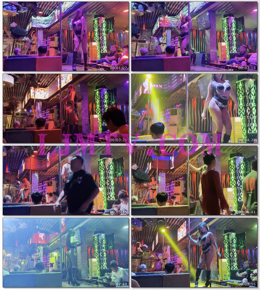 风骚的黑色奶罩高腰裤黑色渔网袜黑皮靴女人-4K视频
